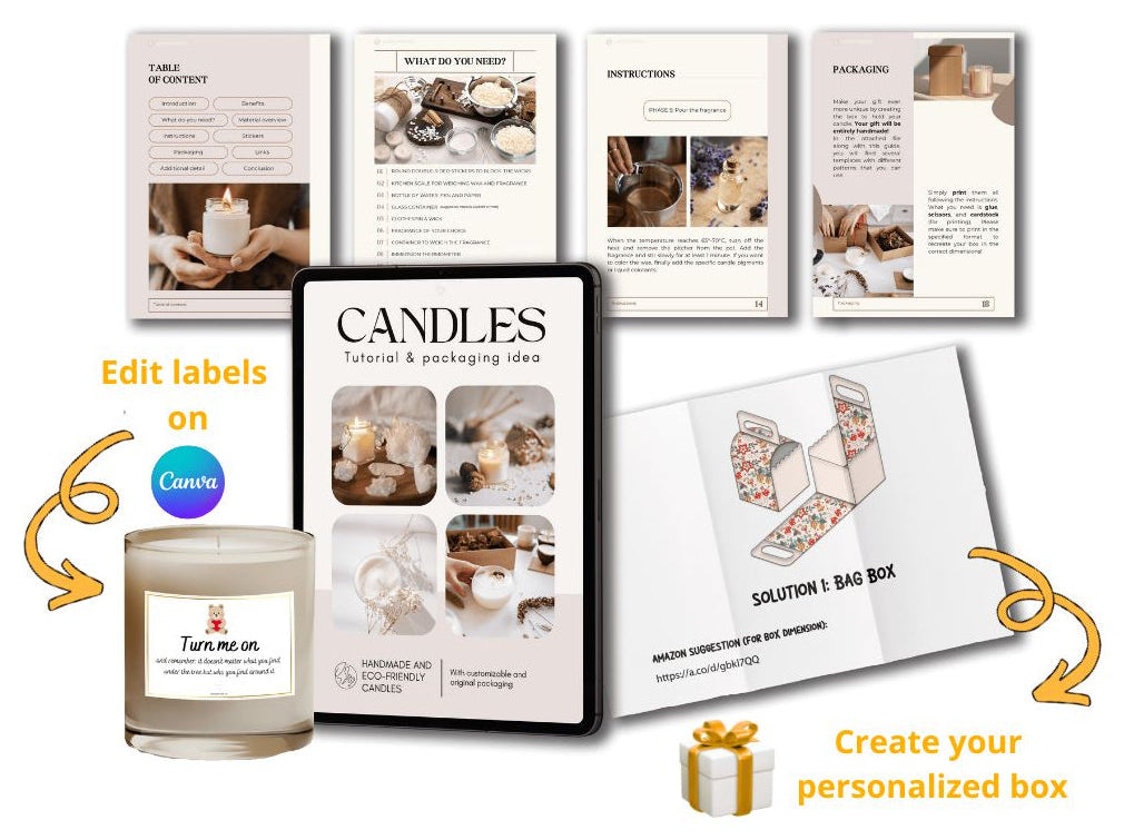 Candle Making Tutorial Kit
